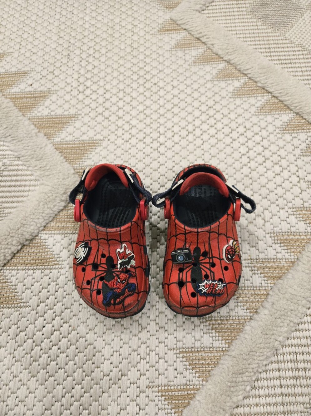 Toddler Spiderman Crocs